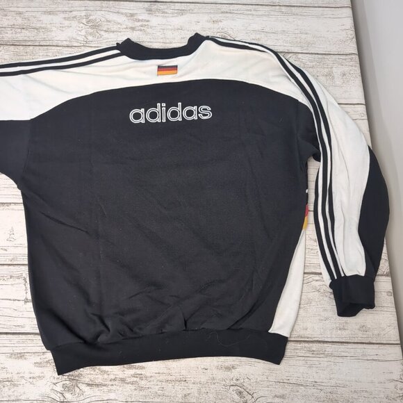 Vtg 1990's Adidas Germany National Soccer Team Training Sweatshirt Size Large - Picture 12 of 13